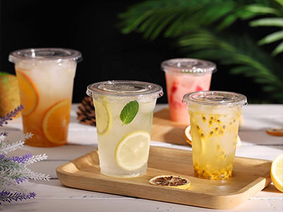 Disposable PET Smoothie Cup